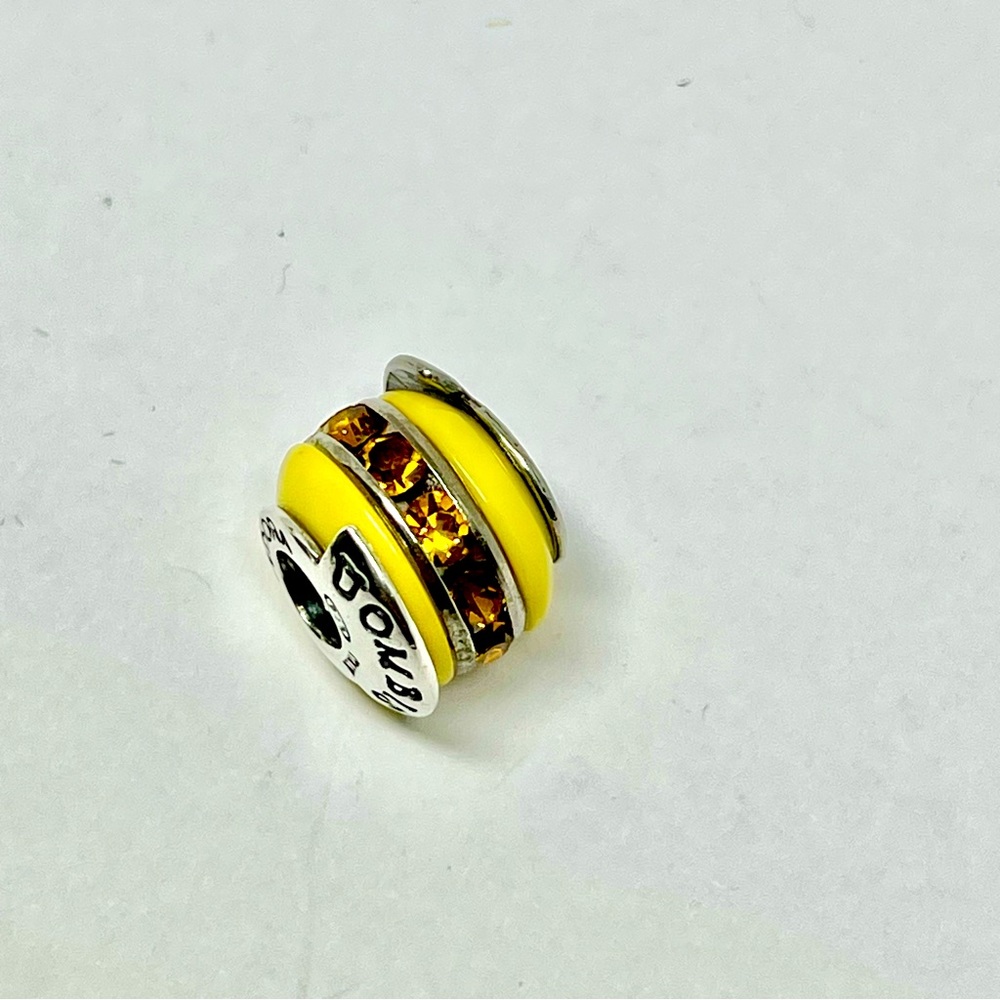 Authentic Tedora Uombis enameled charm for Pandora bracelet